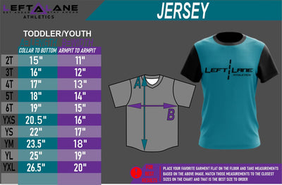 Youth Jersey Sizing